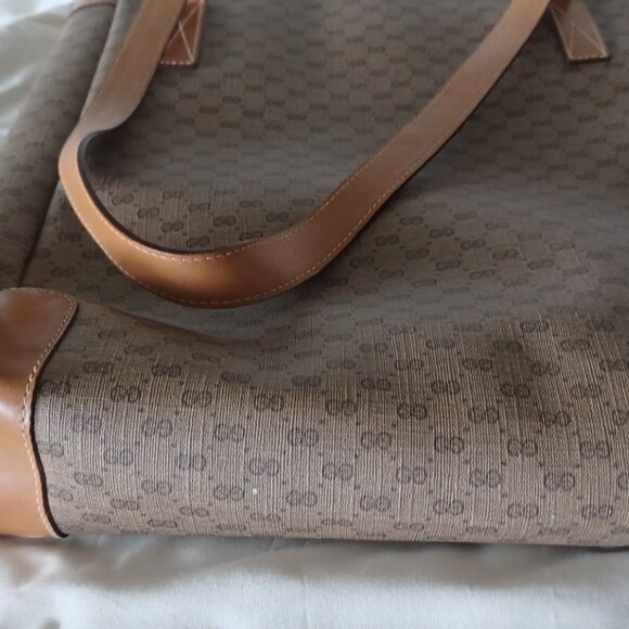Gucci vintage tote circa 1990 Serial No. 002 115 0035 - Picture 6 of 6